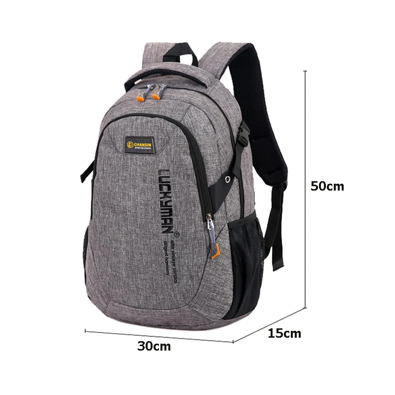 Casual Men USB Charging Backpacks Male Travel women Teenagers Unisex Student School Bags Simple Notebook Laptop Backpack SS7350 (1)