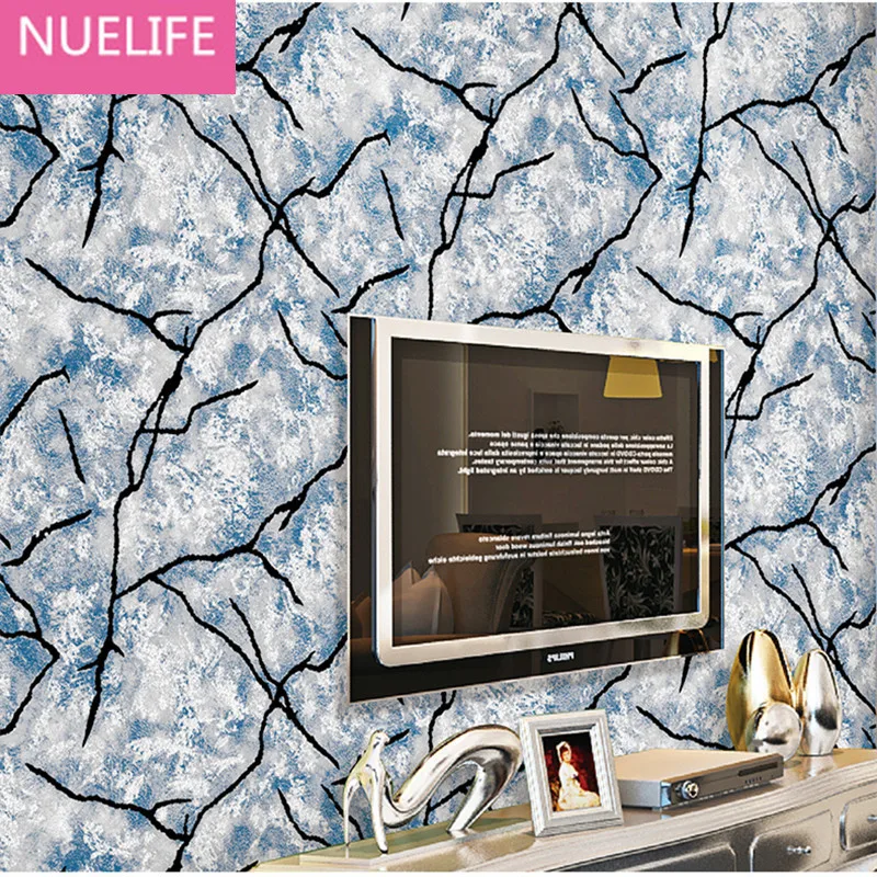 

0.53x10m European marble striped pattern non - woven wallpaper living room bedroom wedding room shop decoration wallpaper
