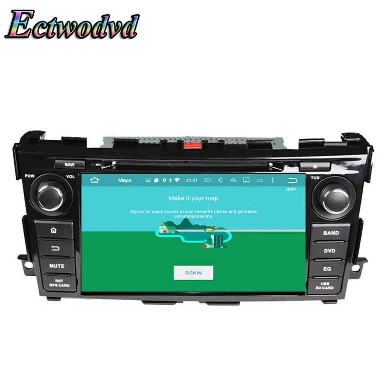 Best Ectwodvd Octa Core 4G RAM 64G ROM Android 9.0 Car Multimedia DVD Player GPS HeadUnit For Nissan Tenna/Altima 2013-2014 5