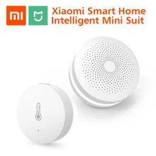 Xiaomi Mijia датчик окна двери/датчик температуры и влажности/датчик человеческого тела умный мини костюм комплект аксессуаров