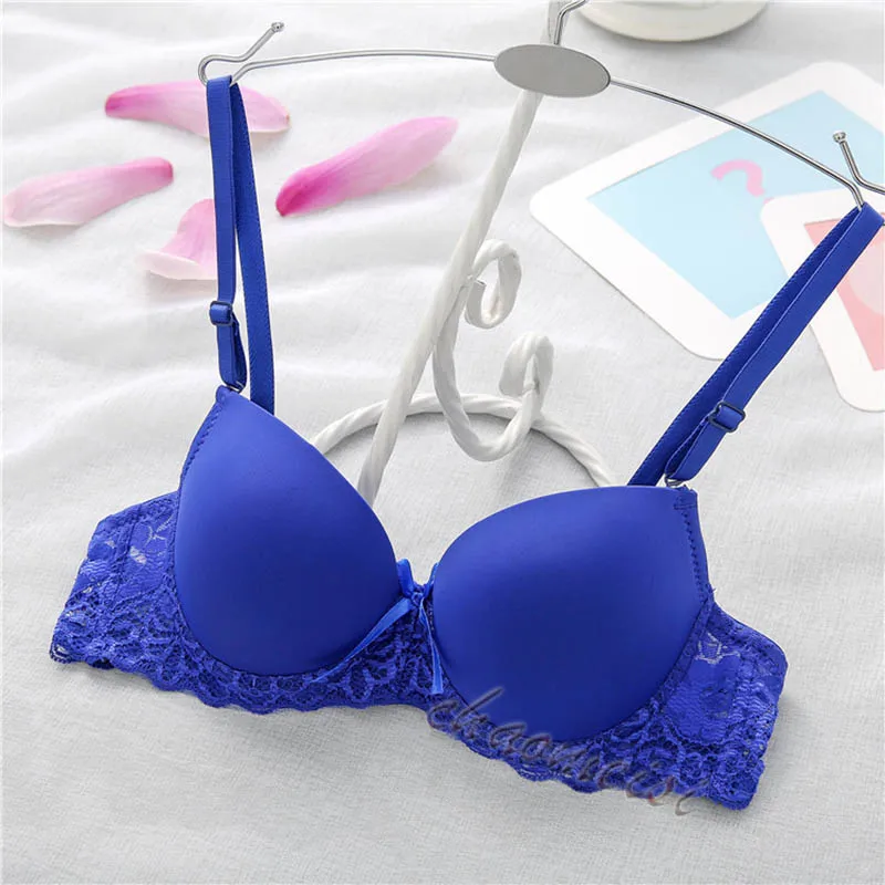 Bras For Women Underwire Push Up Bra Lace Bralett Adjusted-straps Sexy Women Underwear Padded Bralette Lingerie BH Top AA A B C bra sets Bra & Brief Sets