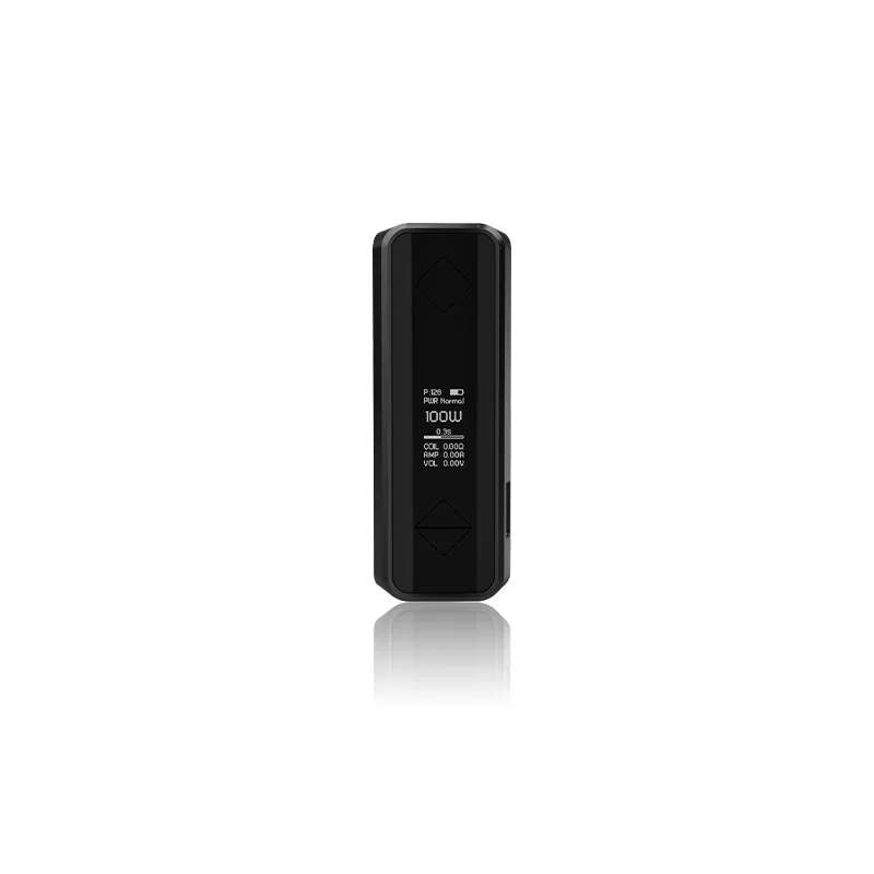 Электронные сигареты Hotcig G100 100 Вт TC Box Mod питание от одного 18650/20700/21700 Батарея электронная сигарета испаритель VS Hotcig RSQ Mod - Цвет: Black