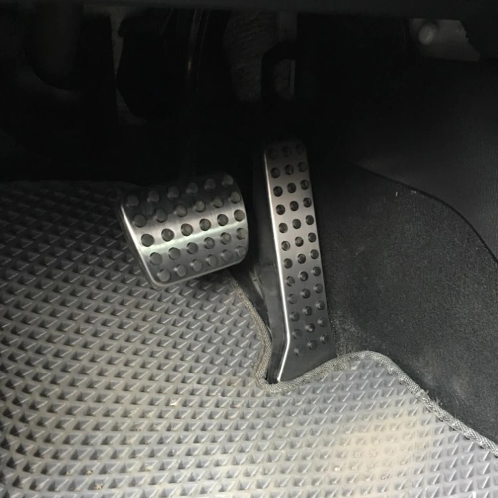 

Car accelerator Oil footrest Pedal Plate Clutch Throttle Brake Treadle For Mazda CX5 CX-5 2017 2018 Interior Accessories
