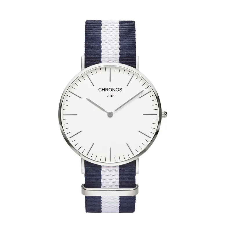 

2019 luxury style Quartz ladies watch top watch nylon strap fashion personality simple cloth buckle couple Wrist Watch Relojes