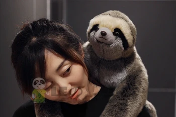 

Hug big sloth doll Three-toed sloth plush toy Big sloth plush toy Simulation animal figurine 55cm