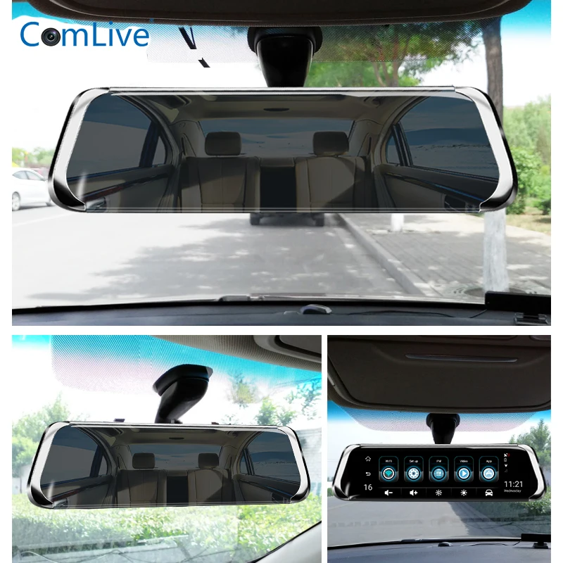 Camlive 4G ADAS Автомобильный видеорегистратор Камера 10 &quotпоток медиа зеркало заднего