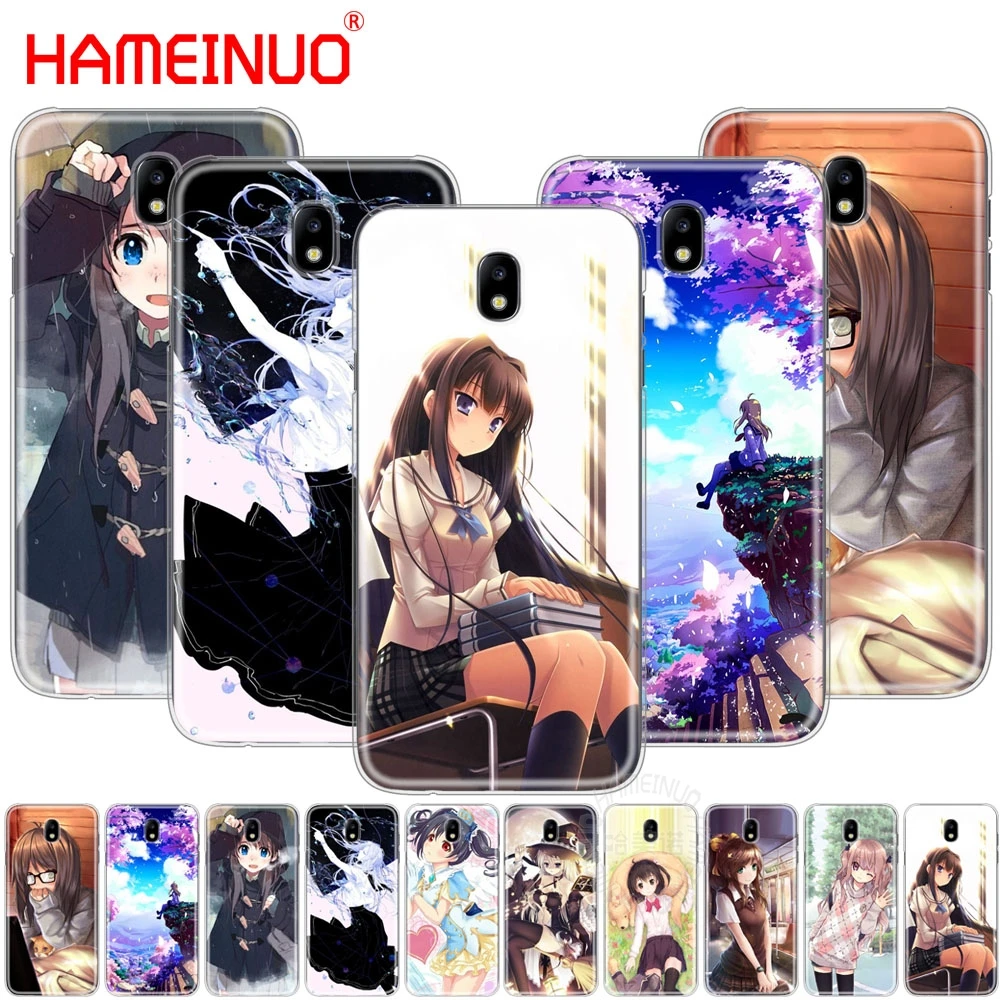

HAMEINUO Sexy cartoon the anime kawaii Girl cover phone case for Samsung Galaxy J3 J5 J7 2017 J527 J727 J327 J330 J530 J730 PRO
