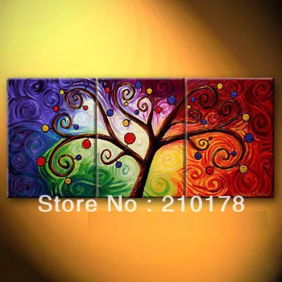

handmade oil painting on canvas modern 100% Best Art Landscape oil painting original directly from artis LA3-019
