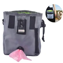 Портативный Pet тренировочный Мешок корм для домашних животных Карманный мешок талии назад уличная сумка мешок еды Собаки Сумка для еды