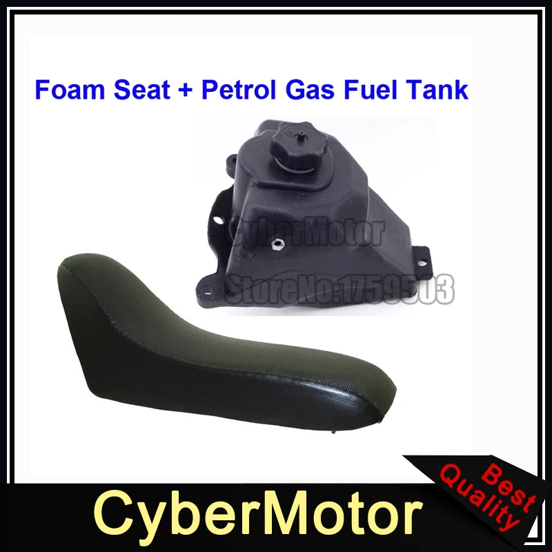 

Foam Seat + Petrol Gas Fuel Tank For Chinese 2 Stroke 47cc 49cc Apollo Mini Kids Dirt Bike Minimoto KXD Motorcycle