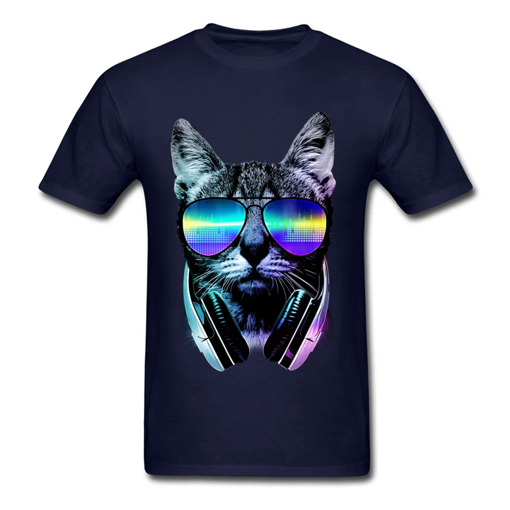 Music Lover Cat_navy