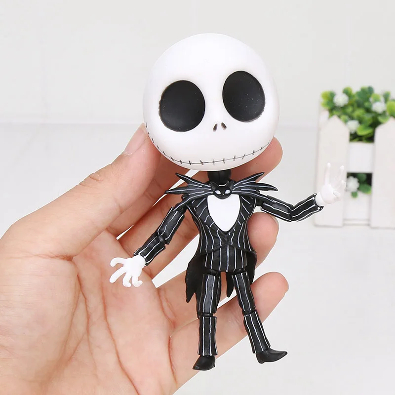 Nendoroid 1011 Джек Скеллингтон фигурка Кошмар перед Рождеством ПВХ фигурка Коллекционная модель игрушки