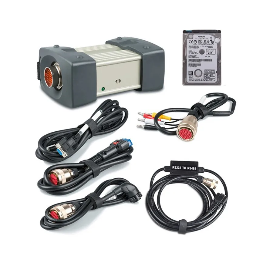  Multiplexor MB STAR C3 de buena calidad Cables completos para coches y camiones interfaz de diagnós