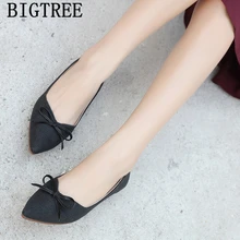 Женская обувь черного цвета с острым носком на плоской подошве; модная дизайнерская женская обувь на плоской подошве; женская обувь без застежки; zapatos de mujer; ayakkabштатив