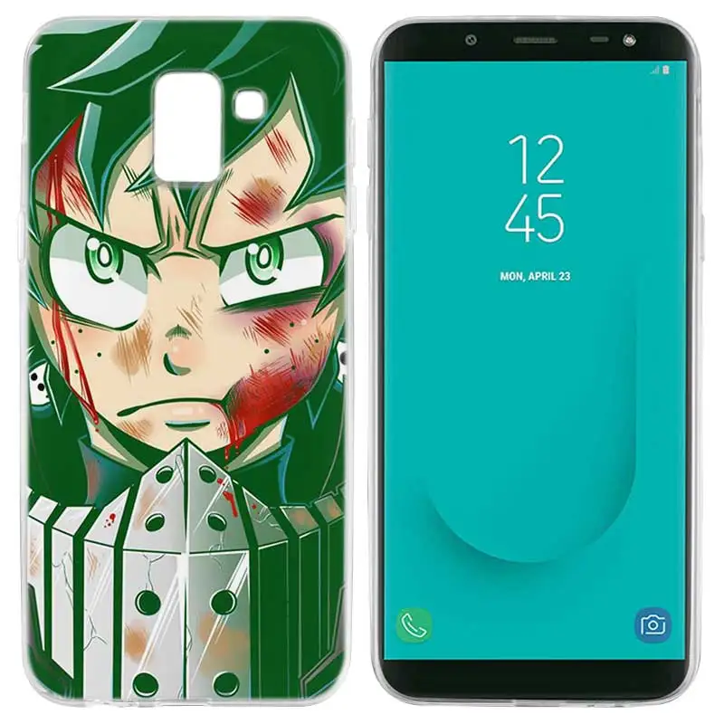 My Hero Academia Boku Silicone Phone Case For Samsung Galaxy J6 8