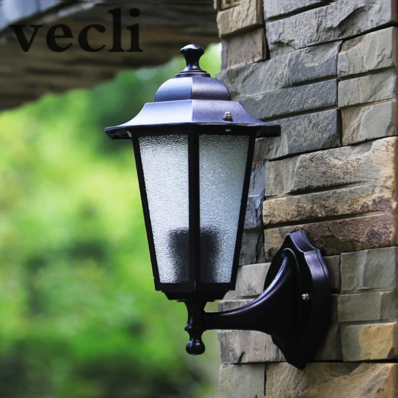

(Free shipping) Europe fence lights, garden Villa wall sconce, outdoor waterproof lamps, landscape lighting wall lamp
