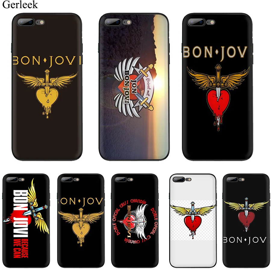 Чехол для мобильного телефона Bon Jovi Rock iPhone 11 Pro X XR XS Max 6 6s 7 8 Plus 5 5S SE Защитная крышка