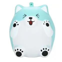 Декомпрессионная игрушка, сжимающиеся болотного цвета Jumbo Cute cat ароматизированный медленно поднимающийся крем Изысканная детская мягкая