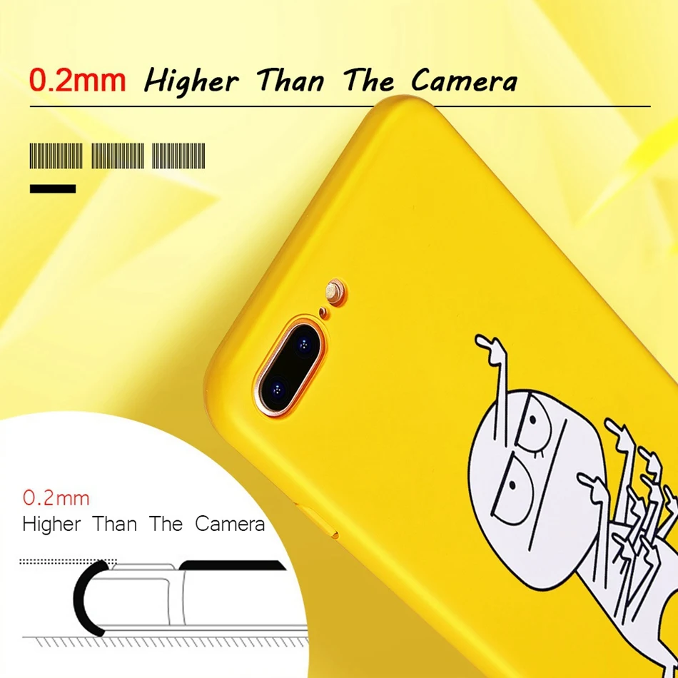 REAOOM Case for iPhone 7 Plus Luxury Cute Case Hard PC Cover Case Funny Cartoon Patterned Phone Fitted Cases For iPhone 7 Coque  (7)