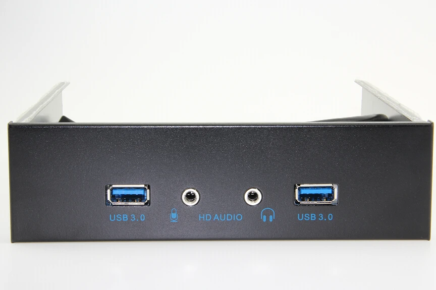 2 порта USB 3 0 + аудио настольный компьютер Передняя панель привод бит расширение