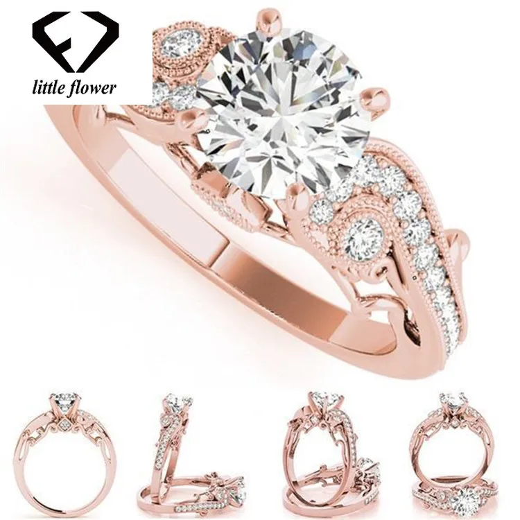 

Princess Engagement Diamond Anillos De Rings with Zircon Finger Close Bizuteria Bague Etoile Rings Diamante Jewelry Dropshopping
