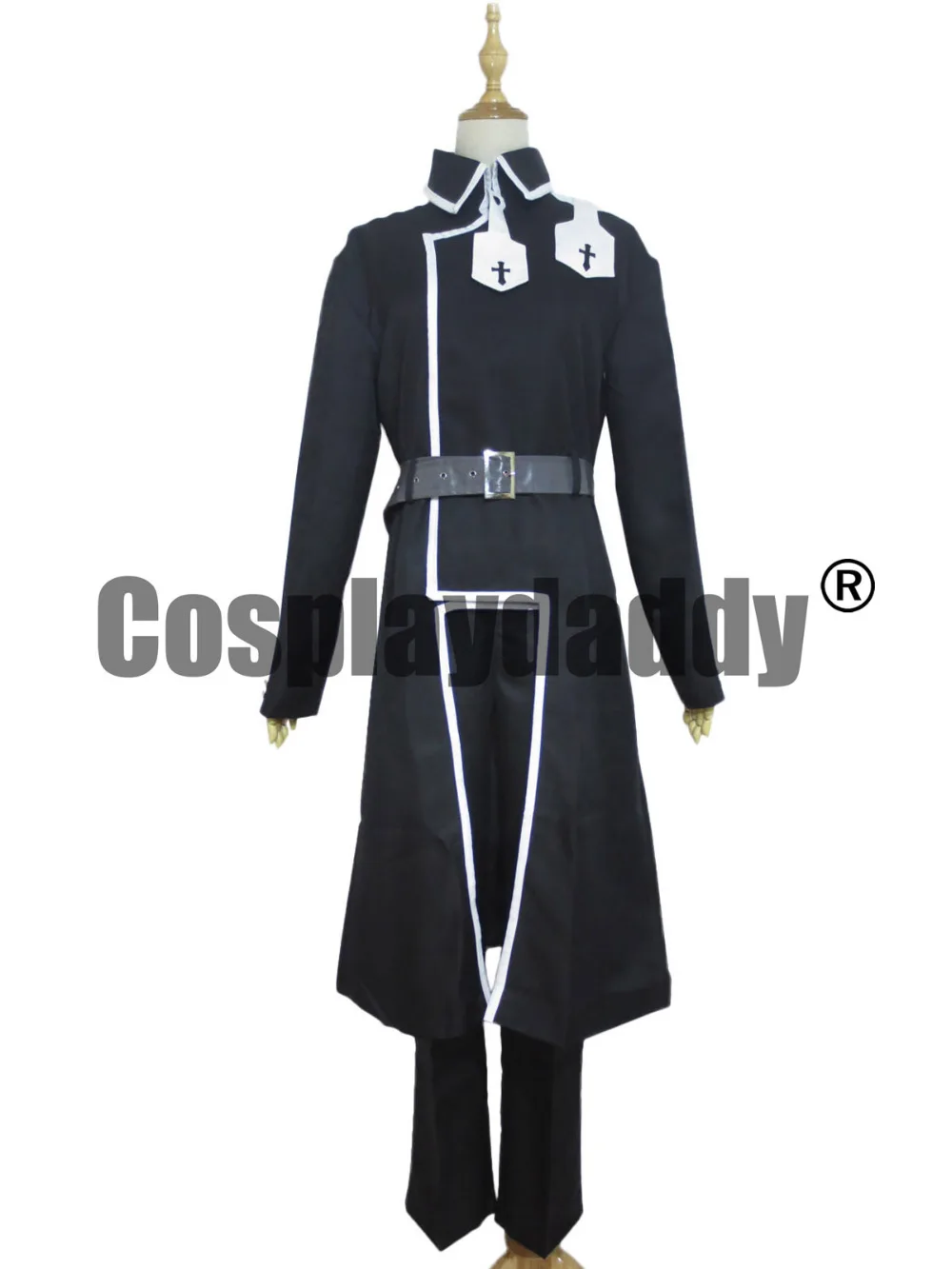 Sword Art Online Alicization Kirito Kirigaya Kazuto Black Set Cosplay Costume