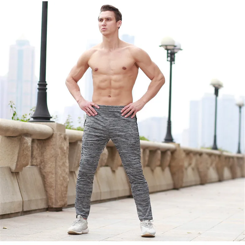 2018 Новый мышцы Mens Фитнес длинные Штаны Бодибилдинг Повседневное Slim Fit узкие брюки спортивный костюм Jogger Штаны повседневные штаны