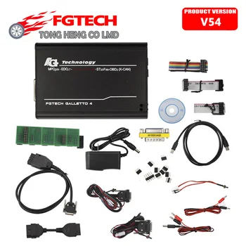 

Quality A+ FGTech Galletto 4 Master V54 Add BDM Function Full Adapters FG Tech V54 EOBD2 OBDK-CAN Multi-Language