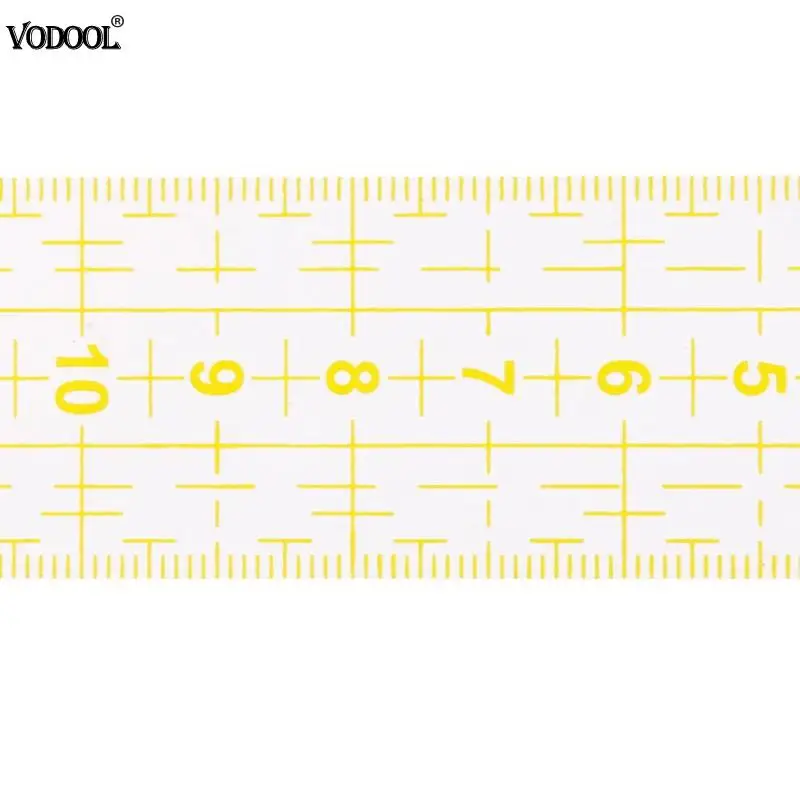 VODOOL многофункциональная прямая Линейка для рукоделия 15 см пластиковая домашнего