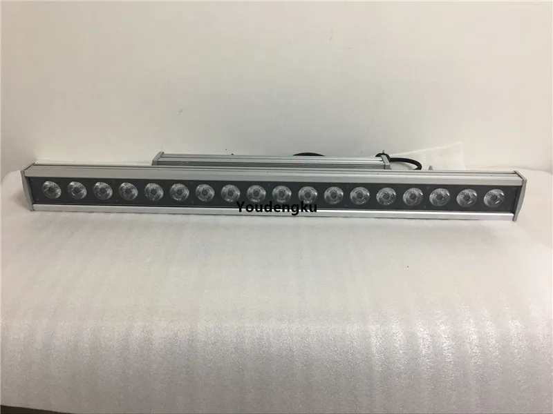 Description Picture 6 of item4 pieces 18x12W RGBWA UV 6in1 LED Strip Light Outdoor Facade Lighting Wall Washer lamp led light