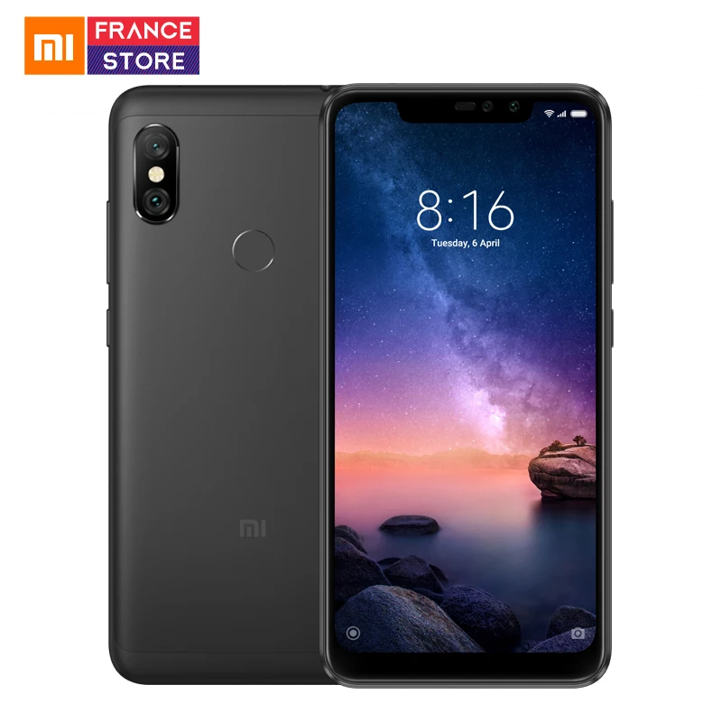 Versión Global Xiaomi Redmi Note 6 Pro 4 GB 64 GB Snapdragon636 Octa Core 6,26 \