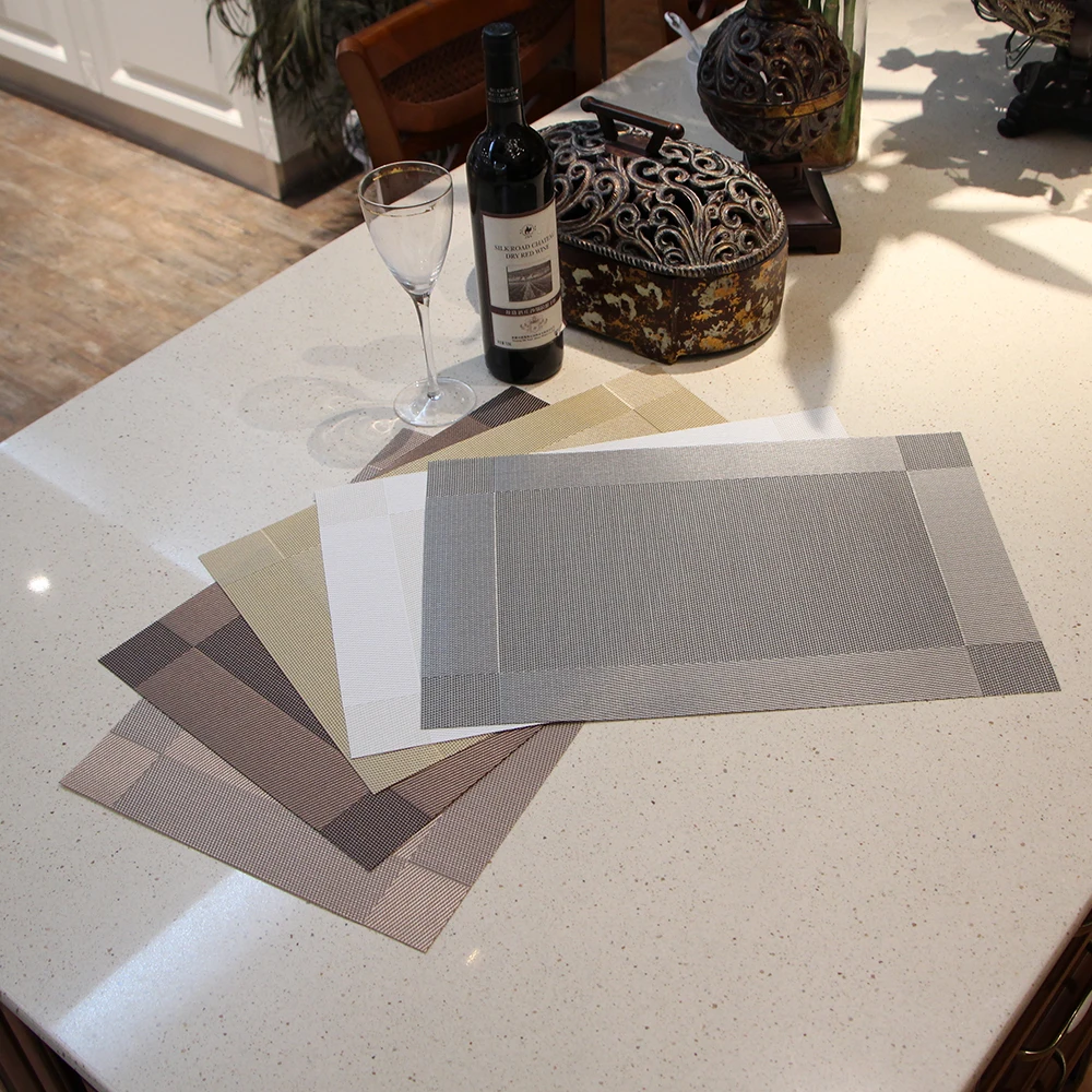 

3/ batch mat, fashion PVC table, pad, mat, bowl mat, coaster, waterproof watch, cloth mat, anti-skid mat