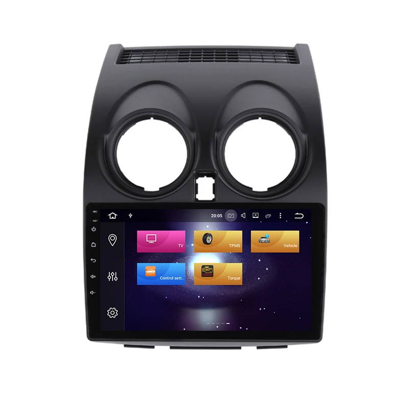Cheap Aoluoya IPS 4GB RAM 32GB ROM Octa Core Android 8.0 CAR DVD Player For Nissan Qashqai 2007 2008 2009-2013 Radio GPS Navigation BT 2
