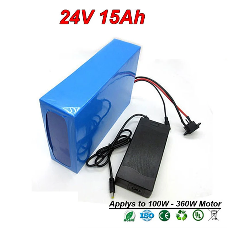 24V 15Ah 350W комплект литий ионных батарей для электровелосипеда Bafang 8Fun Motor No