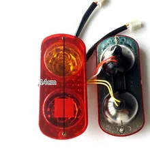 2 шт. электрических трехколесных велосипедов задние фонари поворотники заднего стоп-сигналы 12V