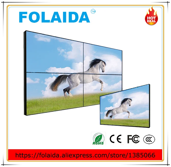 

4k Samsung Original Panel 55 inch LED monitor video wall display ultra narrow bezel 1.8mm 09