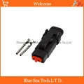 Deutsch DTM04 2P 2 Pin schwere lkw/autoarmaturen baumstecker für BMW Benz ect. auto .|Steckverbinder|Licht & Beleuchtung -