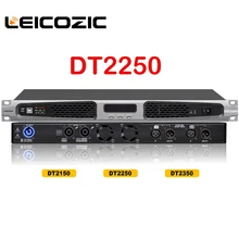 Leicozic DT2250 цифровой усилитель аудио Профессиональный усилитель мощности 250 Вт x2@ 8 Ом амплитудно-модулируемый сигнал усилитель мощности 400 Вт@ 4ohm усилитель цифровой