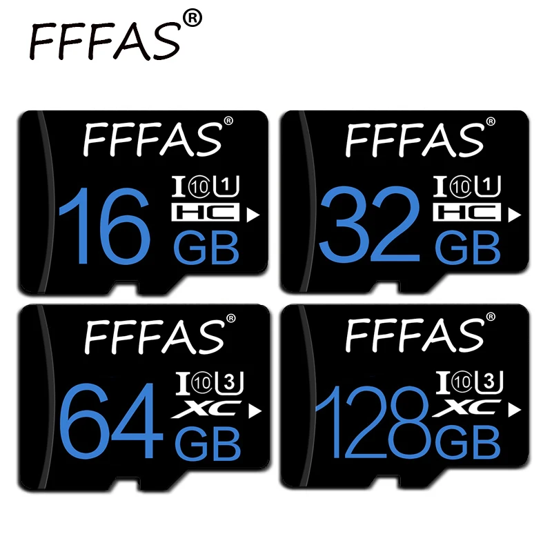 

100% Original micro SD card 128GB 64GB 32GB 8GB 16GB HIGH Speed Memory card mini black TF cards SDXC SDHC for phone tablet