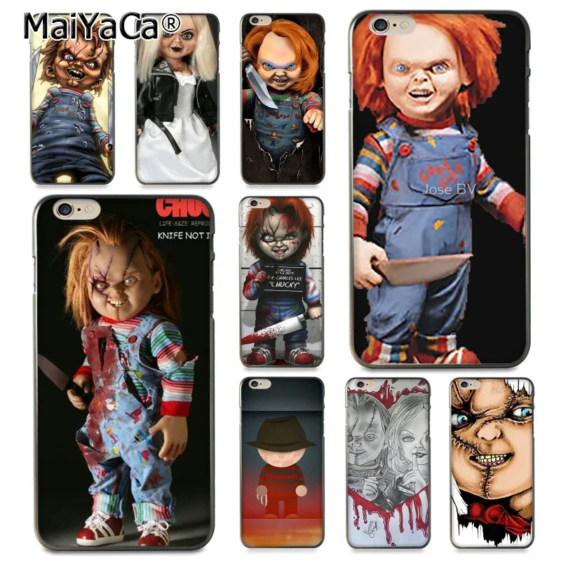 チャッキー人形ホラー超薄型漫画の携帯電話ケースiphone 11 12プロxr Xs最大8 7 6 6sプラスx 5 5s Se Phone Case Covers Aliexpress