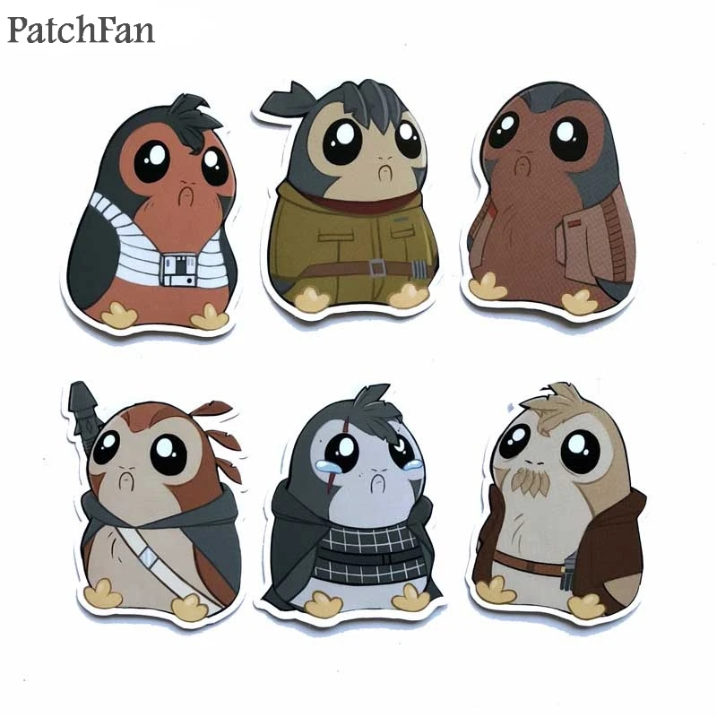 

Patchfan 40pcs cute Pvc Waterproof Sticker For scrapbooking Luggage Skateboard Phone Laptop Moto Bicycle Wall Guitar A0574
