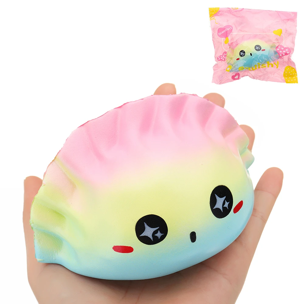 

Galaxied Dumplings Squishyed Toy 12*7*7CM Slow Rising With Packaging Collection Gift Soft Squishying Toys For Kids Childern