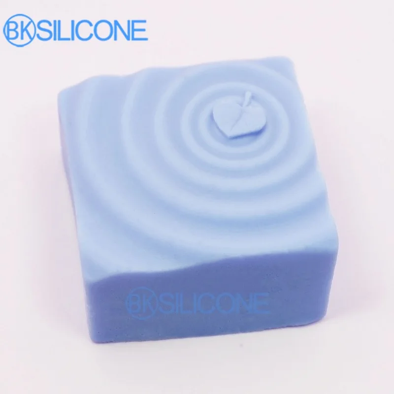 

High quality Silicone mould 3D Water ripples leaf pattern mold Handmade soap Incense resin clay craft mol DIY tool