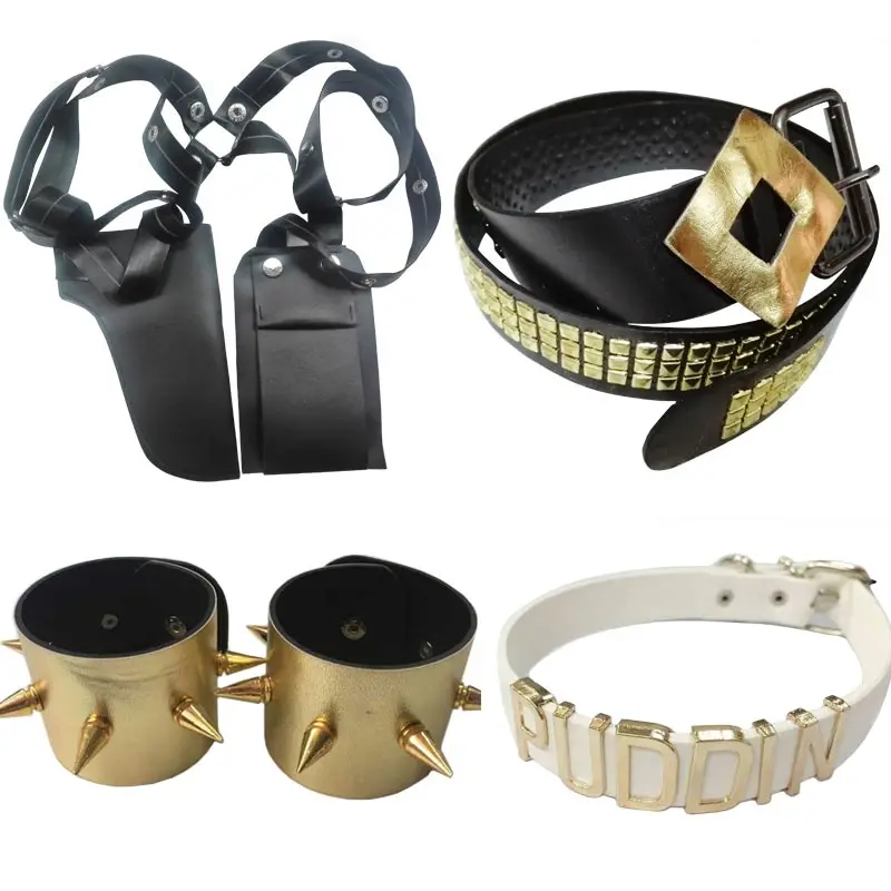 Set 2018 Suicide Squad Harley Quinn Accessories Gun Holster Bag