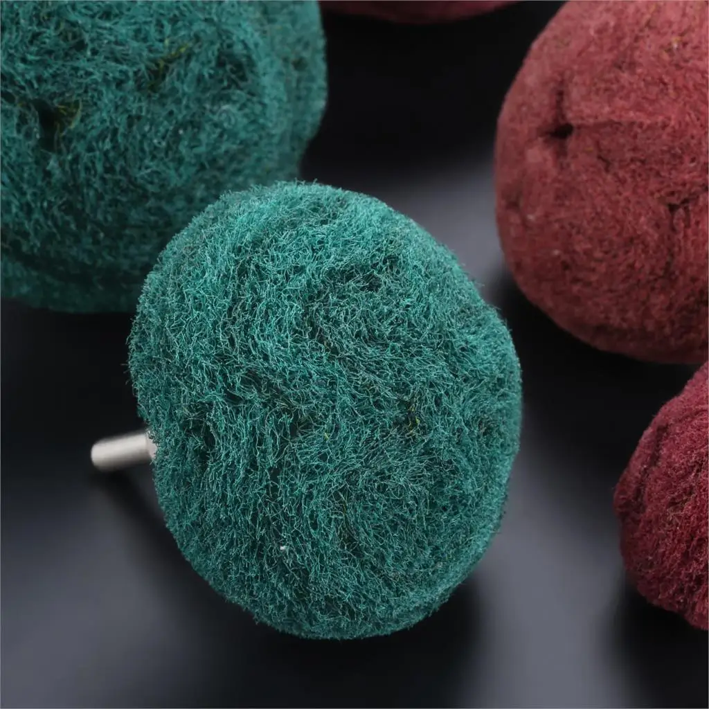 6mm Shank 2/3/4inch Scouring Pad Grinding Head Dremel Accessories Nylon Fiber Polishing Wheel Grinder Brushes Tools 6mm Shank 2/3/4inch Scouring Pad Grinding Head Dremel Accessories Nylon Fiber Polishing Wheel Grinder Brushes Tools