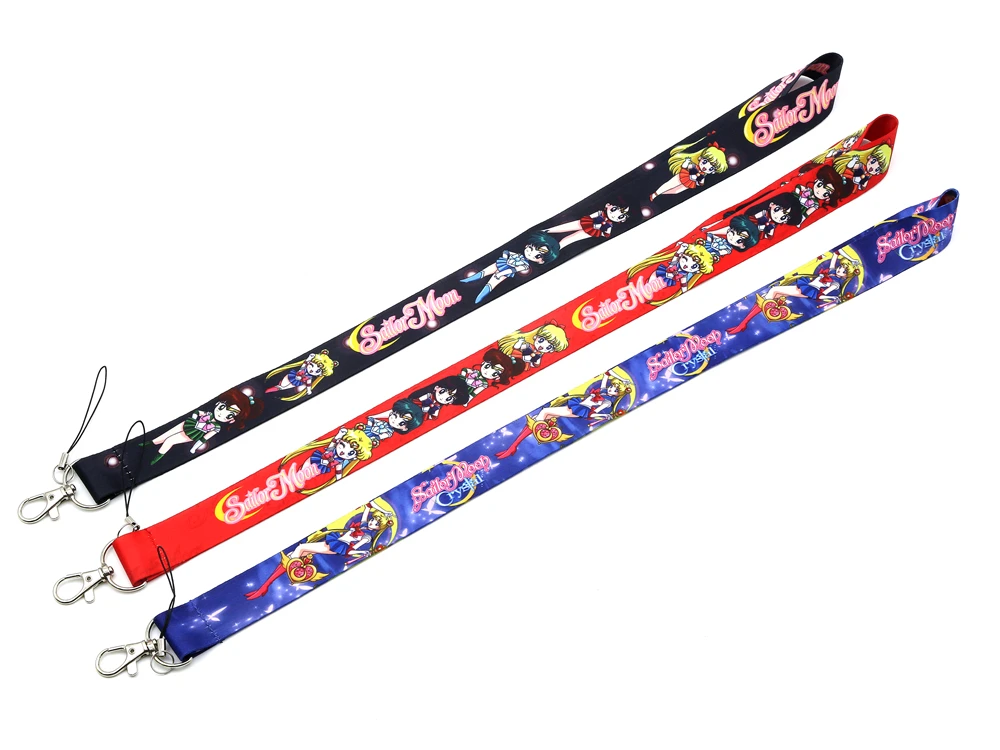 Pretty Guardian Sailor Moon Lanyard ID Badge Holder Key Neck Strap 1Pcs | Украшения и аксессуары
