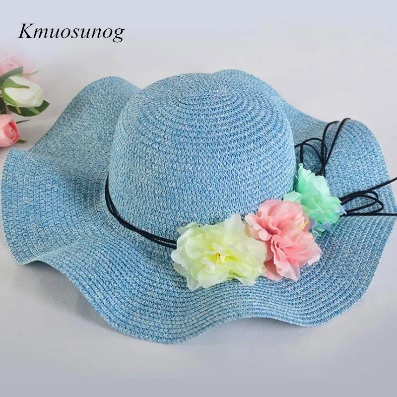 MVUPP-mommy-and-me-Sun-hat-Mother-and-daughter-Travel-cap-Wave-family-clothes-outfits-look