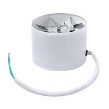 Воздуховод усилитель вентиляторного отверстия Вентилятор охлаждения выхлопной вытяжной вентиляции вентилятор лопасти крыльчатки