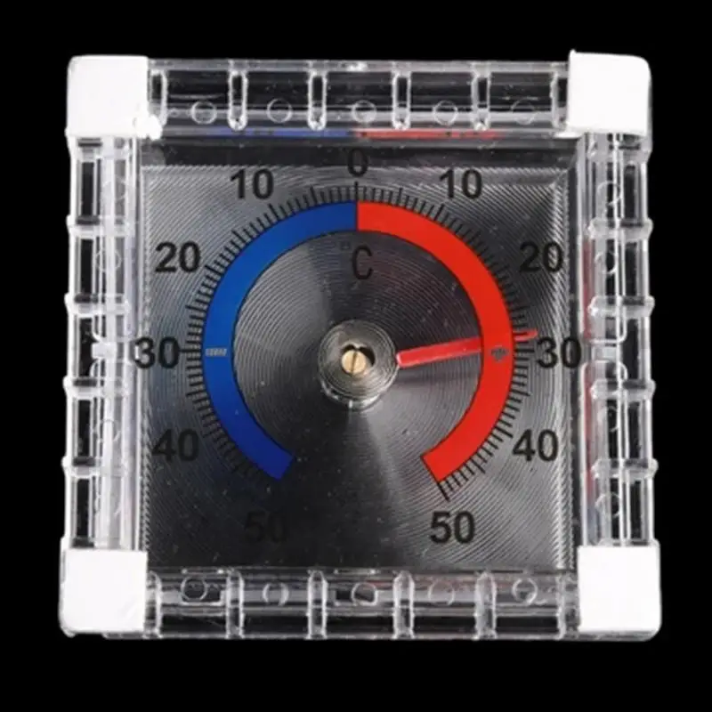 Temperature Thermometer Window Indoor Outdoor Wall Greenhouse Garden Home Graduated Disc Measurement ► Photo 2/6