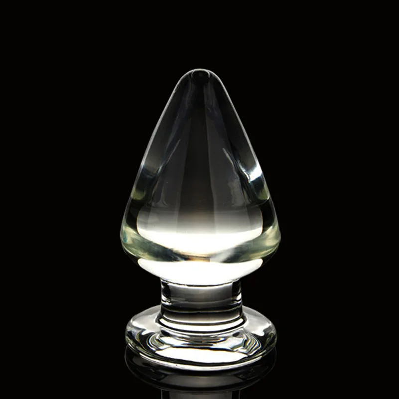 Large Size 105mmx60mm Glass Dildos Ass Anal Butt Plug Sex Toys for Women Men Gay AV Massager | Красота и здоровье